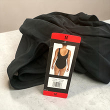 Load image into Gallery viewer, NWT TYR Women's Solid V-Neck Swimsuit Black M