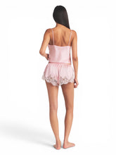 Load image into Gallery viewer, NWT Gorgeous SKIMS Peony Tonal Silk Lace Cami & Short Set Medium