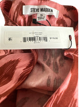 Load image into Gallery viewer, NWT Steve Madden Got Your Batik Dress Burnt Umber White Pink Small