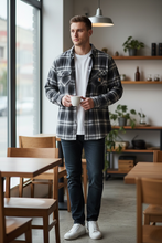 Load image into Gallery viewer, NWT Carhartt Rugged Flex Relaxed Fit Flannel Long-Sleeve Plaid Shirt Blue 3XL