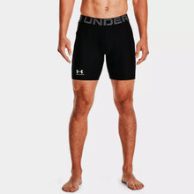 Load image into Gallery viewer, NWT MEN'S UNDER ARMOUR HEATGEAR 6" COMPRESSION SHORTS Black Small