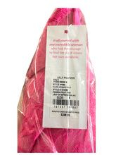 Load image into Gallery viewer, NWT Lilly Pillitzer ELLARA Jacquard Midi Bow Dress, Passion Fuit Pink Leaf 6