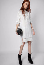 Load image into Gallery viewer, NWT Zadig & Voltaire Redda Dress Tunic Shirt Top Cotton Judo Size S $448