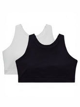 Load image into Gallery viewer, NWT GAPFit Women's Sports Bra - 2-Pack White & Black M