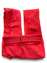 Load image into Gallery viewer, NWOT FP Movement "Think Free" Seamless Stirrup Leggings Vibrant Neon Red XS