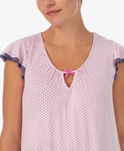 Load image into Gallery viewer, NWT Ellen Tracy Women's Short Sleeve 2 Piece Pajama Set PK/PRINT M