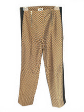 Load image into Gallery viewer, NWT Beymen Club 2-Piece Matching Set Geometric Print Blouse & Tuxedo Trousers S