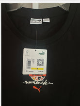 Load image into Gallery viewer, NWT PUMA Women's Worldwide Graphic Tee - Black M