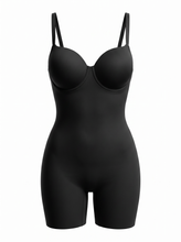 Load image into Gallery viewer, NWT Wacoal Firm Control Strapless Mid-Thigh Shaper in Black size 38C