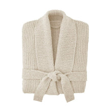 Load image into Gallery viewer, NWT Member's Mark Elegant Cream Knit Women's Robe S