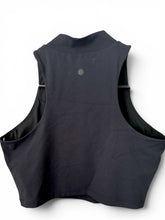 Load image into Gallery viewer, NWOT Zella Studio Luxe Mock Neck Support Crop Tank Black L