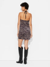 Load image into Gallery viewer, NWT Wild Fable Leopard Print Halter Mini Dress XL