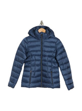 Load image into Gallery viewer, Michael Kors Hooded Puffer Jacket Danish Blue L