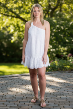 Load image into Gallery viewer, NWT Bb Dakota Stolen Dance Mini Dress White S