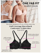 Load image into Gallery viewer, NWT Maidenform One Fab Fit Everyday Full Coverage
Racerback Bra Latte Lift 36C