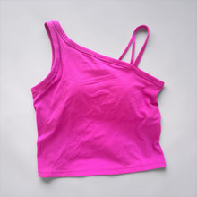 Load image into Gallery viewer, NWT All in Motion Women's Everyday Soft Cropped Tank Top Dark Violet L(10-12)