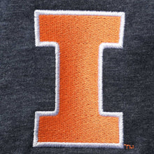 Load image into Gallery viewer, NWT Champion ANTIGUA ILLINOIS FIGHTING ILLINI WOMENS NAVY BLUE VICTORY QTR ZIP S