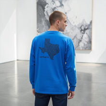 Load image into Gallery viewer, NWT Carhartt Loose Fit Heavyweight Long-Slv Pocket Texas Graphic T-Shirt Blue XL