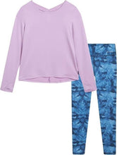 Load image into Gallery viewer, NWT Eddie Bauer Women’s 2-Piece Active Legging Set (Style ERGO1LGO03A) Lupine M