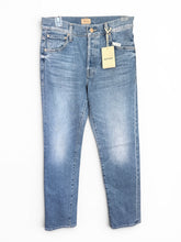 Load image into Gallery viewer, NWT MOTHER Hiker Hover Mid Rise Slim Straight Leg Jeans Baubles and Trinkets 26