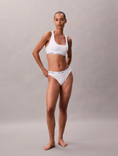Load image into Gallery viewer, NWT Calvin Klein Women’s Bralette Set Modern Rich Cotton Stretch White M