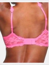 Load image into Gallery viewer, NWT Skims Stretch lace Intimates underwire scoop bra Pink BA-SCP-3575 size 38A