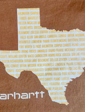 Load image into Gallery viewer, NWT Carhartt Men's Loose Fit Heavyweight Long-Sleeve Texas Graphic T-Shirt 2XL