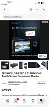 Load image into Gallery viewer, FEELWORLD F5 Pro 5.5" 4K On-Camera Touchscreen Monitor.