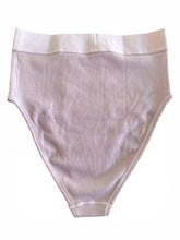Load image into Gallery viewer, NWT SKIMS Cotton Rib High Waisted Brief Iris Mica XS STYLE: PN-HWB-0041