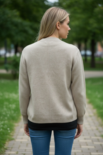 Load image into Gallery viewer, NWT Women's Nipped Waist Cardigan - Future Collective Brown Small