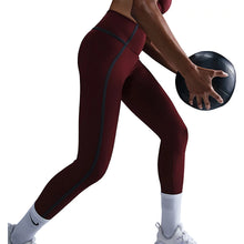 Load image into Gallery viewer, NWT Nike Women's Nike One Dri-FIT High-Waisted 7/8 Leggings Dark Team Red M