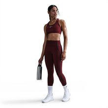 Load image into Gallery viewer, NWT Nike Women's Nike One Dri-FIT High-Waisted 7/8 Leggings Dark Team Red M