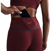 Load image into Gallery viewer, NWT Nike Women's Nike One Dri-FIT High-Waisted 7/8 Leggings Dark Team Red M