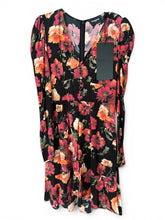 Load image into Gallery viewer, NWT The Kooples "Call Me Flower" Crêpe de Chine Dress Size 1/US 4