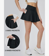Load image into Gallery viewer, Baleaf Women's Tennis Skirts High Waisted Tummy Control Pleated Bk 2XL