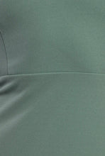 Load image into Gallery viewer, NWOT Moments Of Bliss Dusty Seafoam Backless Mermaid Maxi Dress XS