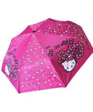 Load image into Gallery viewer, Sanrio Hello Kitty Compact Manual Umbrella With UV Protection