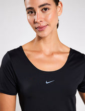 Load image into Gallery viewer, Nike One Classic Dri-FIT Short-Sleeve Cropped Twist Top - Black L