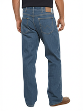 Load image into Gallery viewer, Wrangler Men's Blue Jeans Relaxed, Straight Leg: 36x32