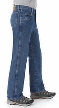 Load image into Gallery viewer, Wrangler Men's Blue Jeans Relaxed, Straight Leg: 36x32