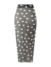 Load image into Gallery viewer, AD Beads Halter Hollow Out One-piece Bathing-suit & Polka Dots Coverup