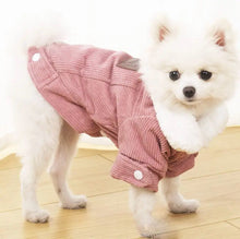 Load image into Gallery viewer, Holapet Cozy Fleece-Lined Pet Jacket for Small to Medium Dogs Size L Pink