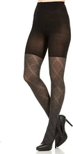 Load image into Gallery viewer, Spanx Love Your Assets Flipside Diamond Reversible Shaping Tights Size 2