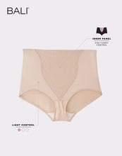 Load image into Gallery viewer, Bali Elegant Lace Panty Set of 2 Lace Panel Shaping Brief, DFX372 Soft Taupe 3XL