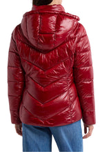 Load image into Gallery viewer, Michael Kors Short 450 Fill Power Hooded Puffer Jacket Size L