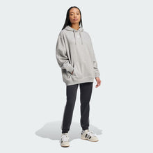 Load image into Gallery viewer, ADIDAS Essentials Oversized Fleece Hoodie Medium Heather Grey M