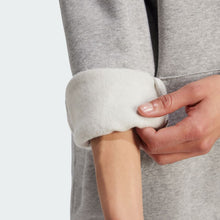 Load image into Gallery viewer, ADIDAS Essentials Oversized Fleece Hoodie Medium Heather Grey M