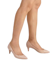 Load image into Gallery viewer, Coach Sloane Patent Pumps Pale Blush 8B