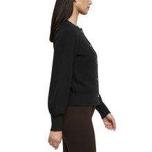 Load image into Gallery viewer, Banana Republic Women's Button Front Cardigan Black L