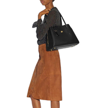 Load image into Gallery viewer, Coach Lora Carryall Black